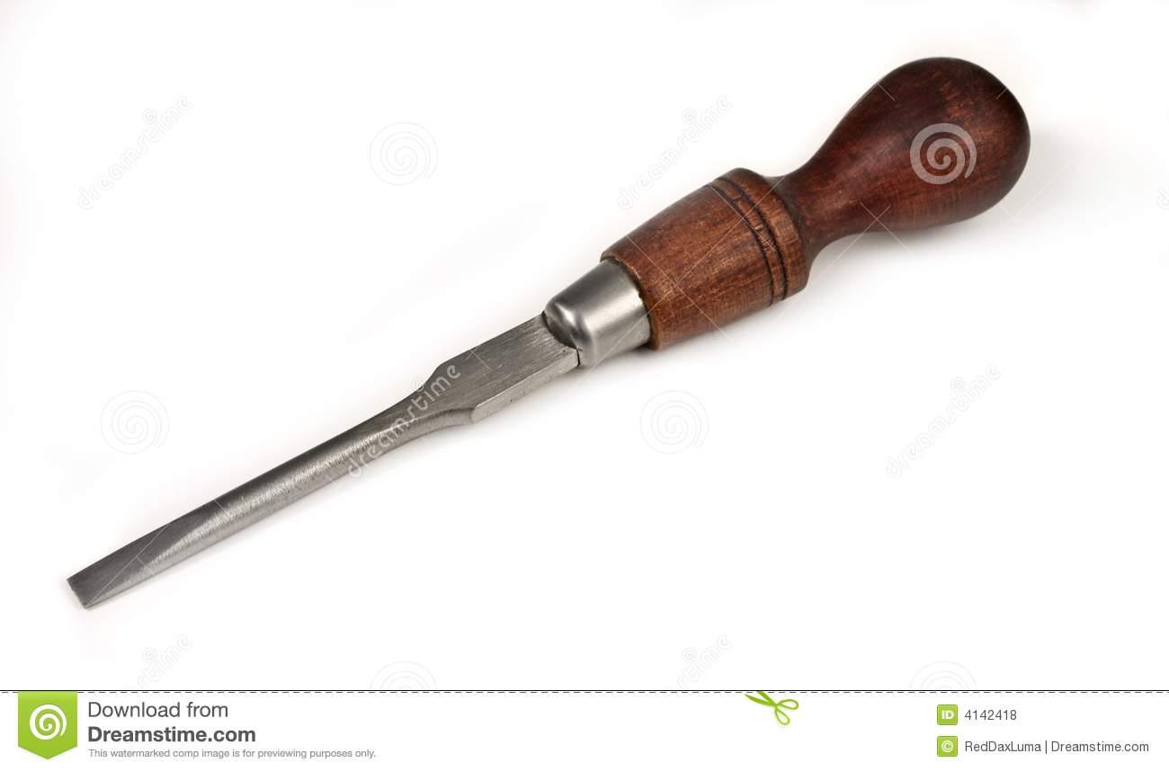 Woodworking Screwdriver Royalty Free Stock Photos   Image  4142418