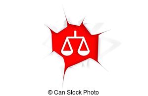Blind Justice Illustrations And Clipart