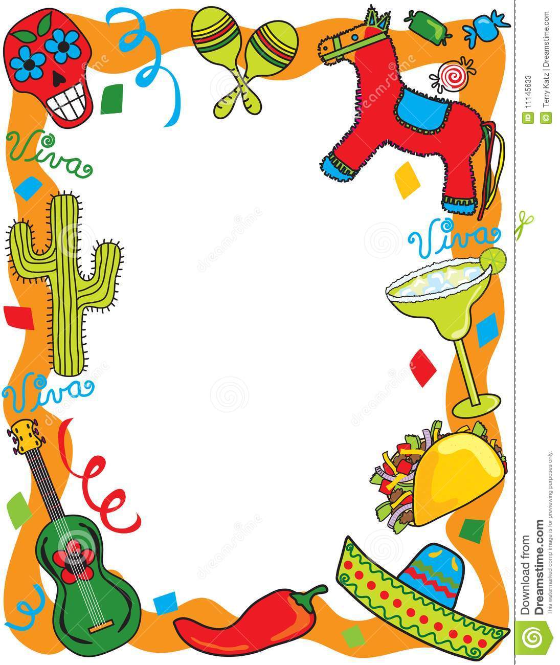 More Similar Stock Images Of   Mexican Fiesta Party Invitation  