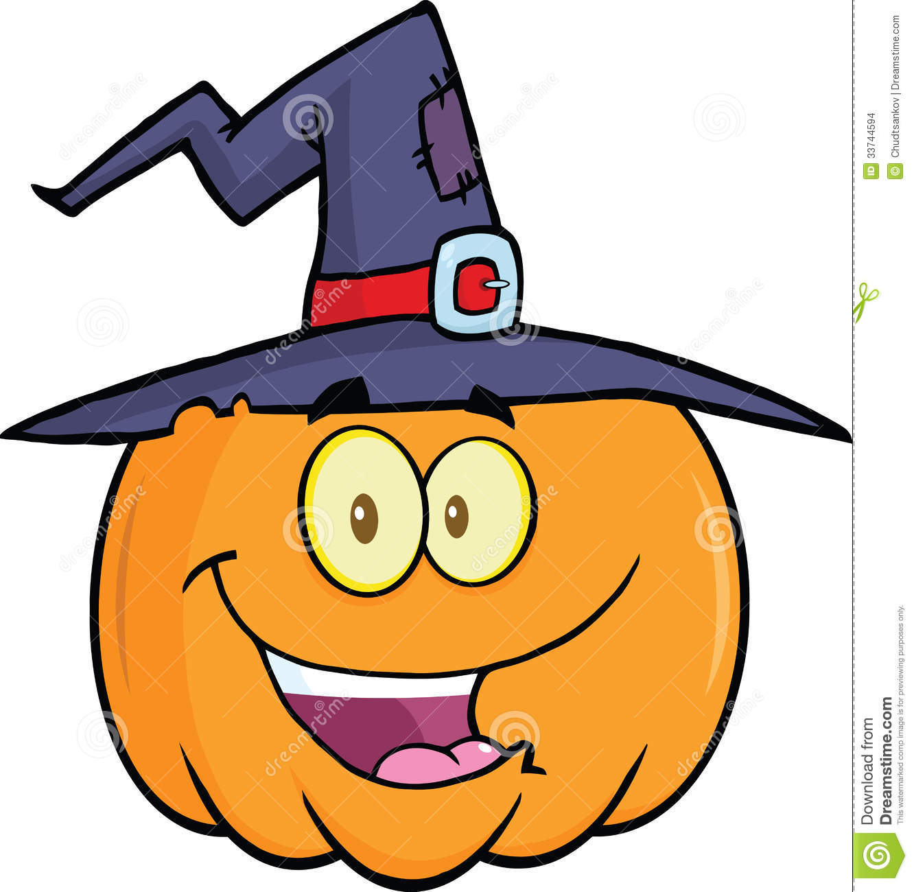 Happy Halloween Pumpkin Clip Art Happy Halloween Pumpkin Witch Hat