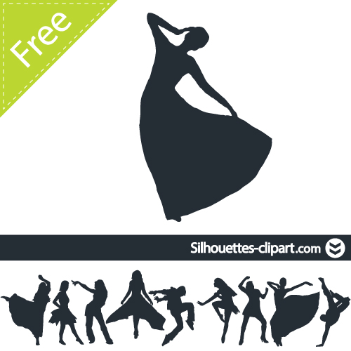 Women Vector Silhouettesilhouettes Clipart   Silhouettes Clipart
