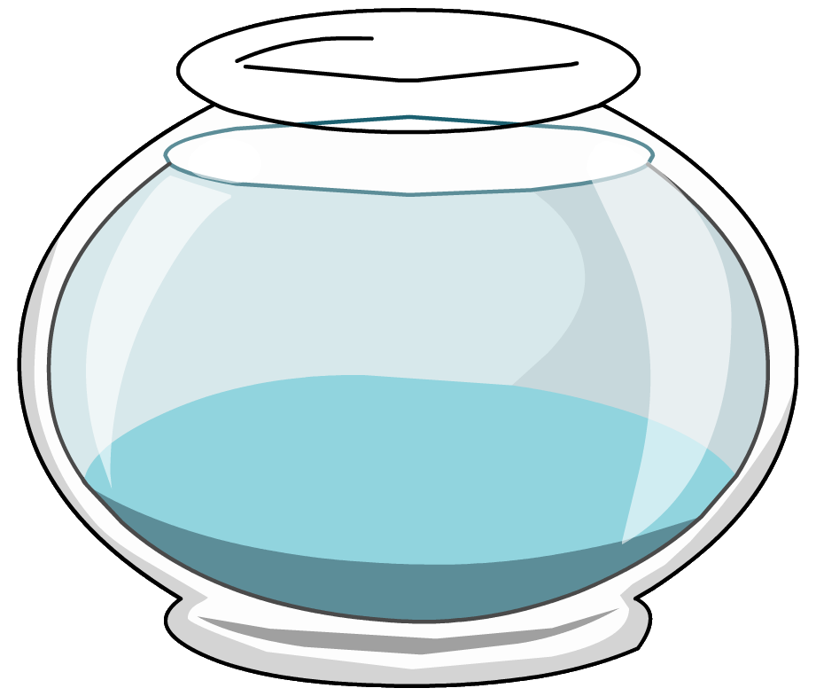 Empty Fish Bowl Coloring Page   Clipart Best