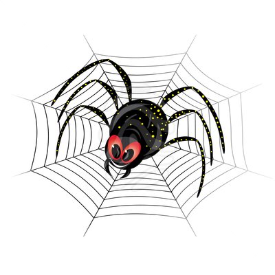 Cute Spider Web Clipart   Clipart Panda   Free Clipart Images