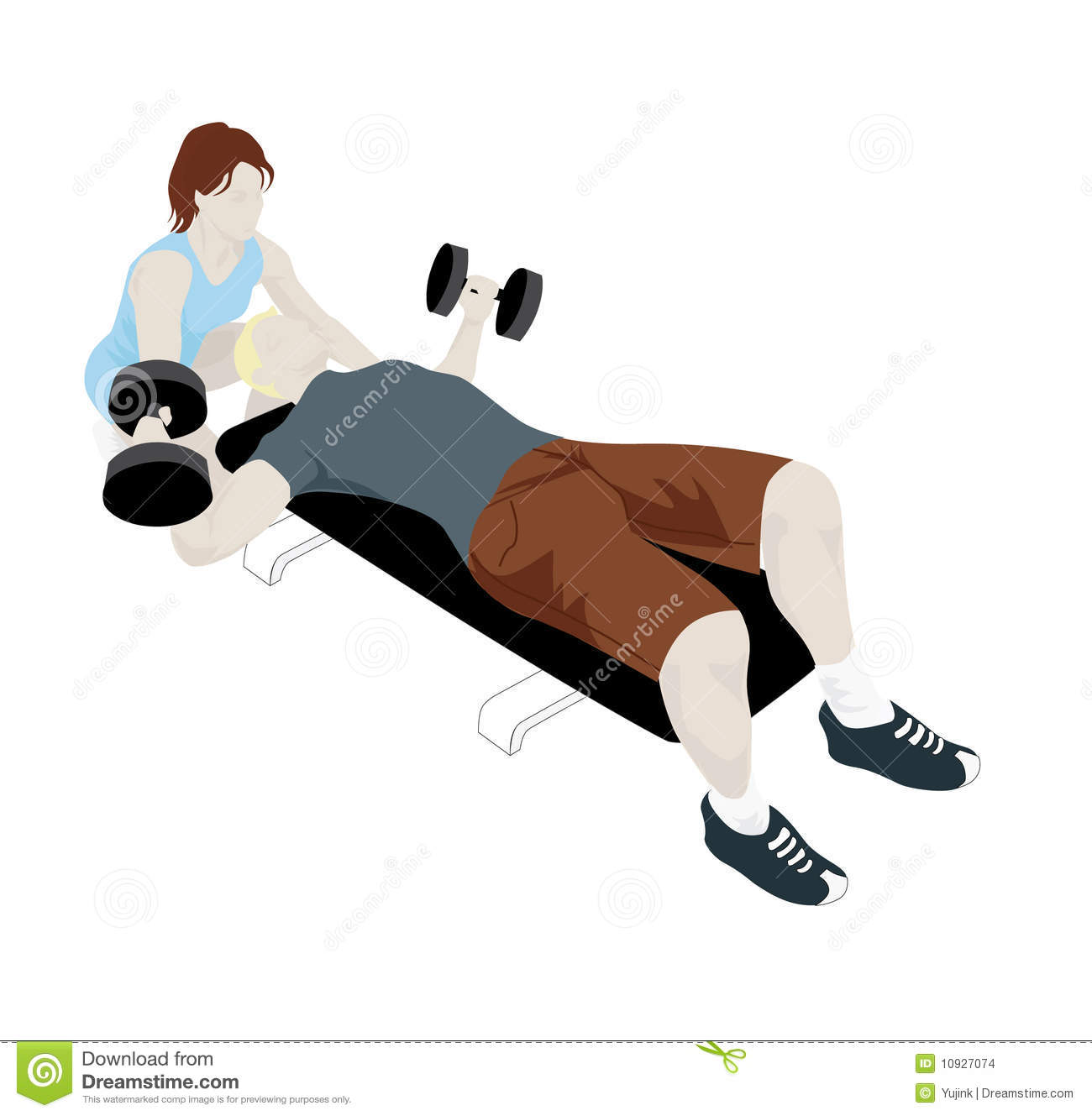 Personal Trainer Clipart Female Personal Trainer
