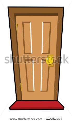       Open Door Cartoon  Closed Door Sign  Closed Door Clipart