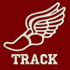 Track Shoe With Wings Clipart Track Shoe