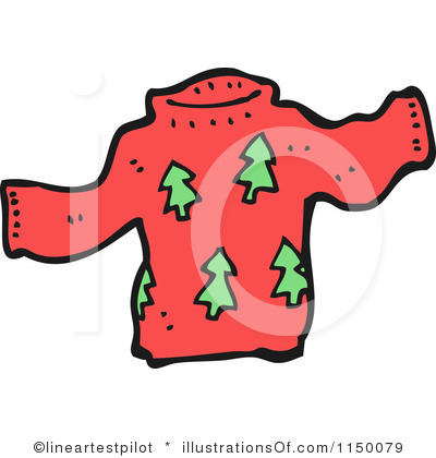 Sweater Clipart Royalty Free Christmas Sweater Clipart Illustration