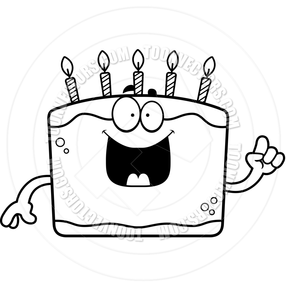 Cake Clip Art Black And White   Clipart Panda   Free Clipart Images