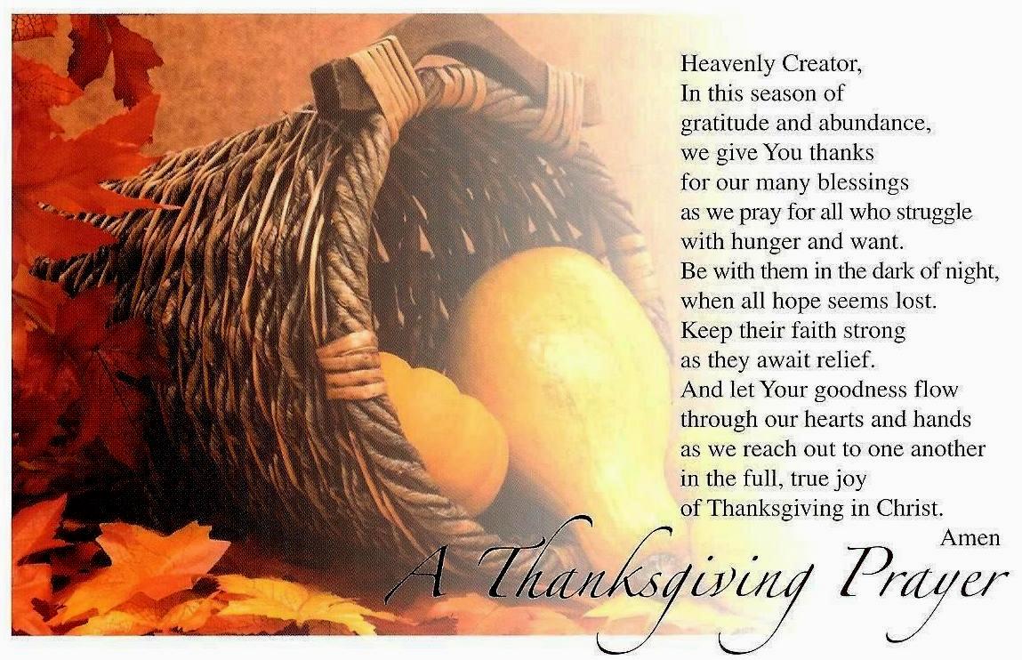 Thanksgiving Prayers And Stories Can Be Found At American Catholic