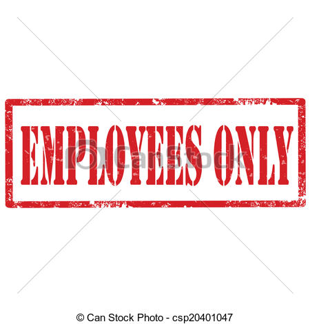 Employees Only Stamp   Csp20401047