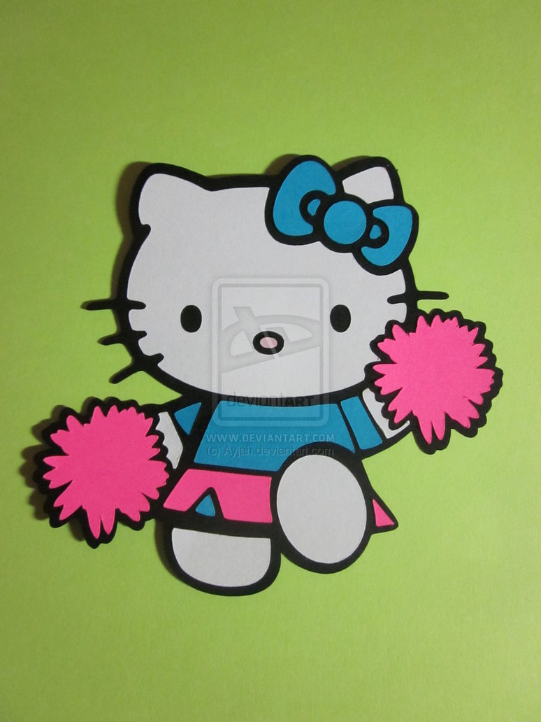 Hello Kitty Cheerleader By Ayjah On Deviantart