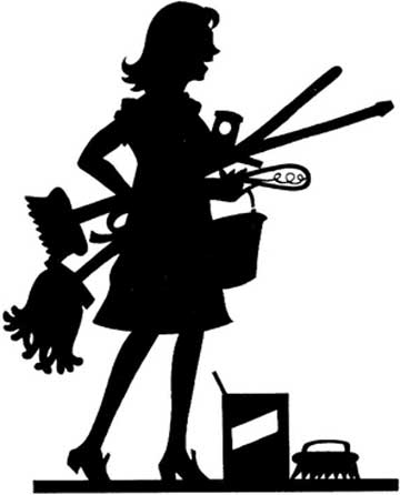 Black Cleaning Lady Clipart   Free Clip Art Images