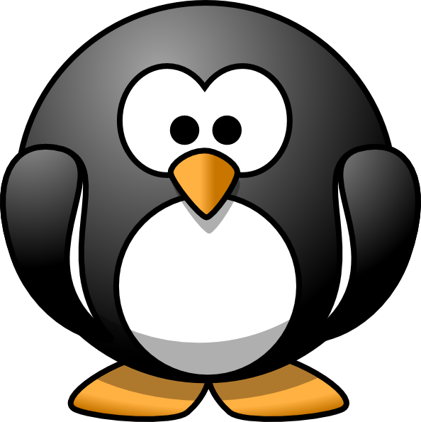 Cartoon Penguin Clip Art At Clker Com   Vector Clip Art Online