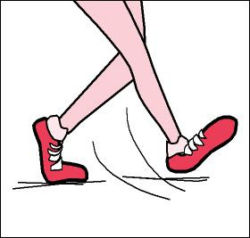 Walking Shoes Clip Art Pictures
