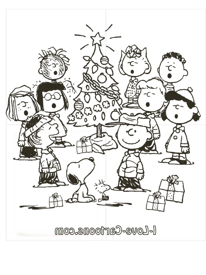 Free Charlie Brown Christmas Coloring Pages Car Tuning