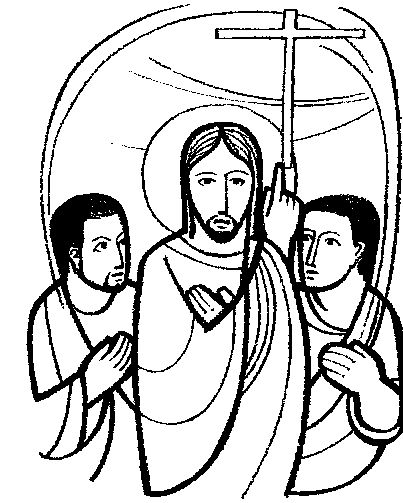 Coloring Pages  James And John With Jesus
