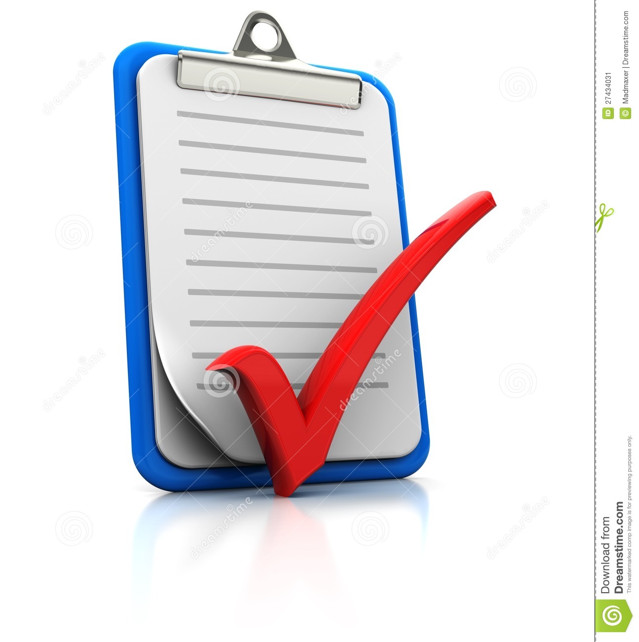 Checkmark Board Clipart Clipboard With Checkmark On