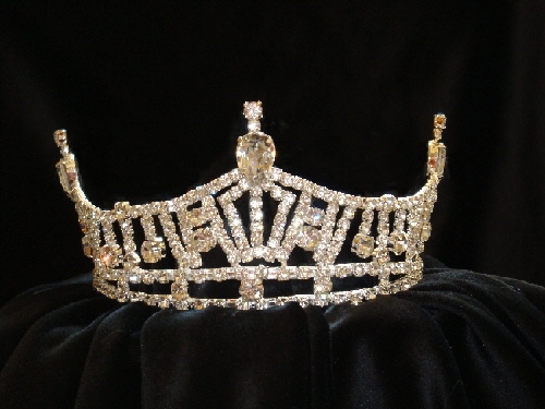 For An Exquisite Matching Miss America Crown And Scepter Set Scroll