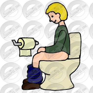 Potty Picture For Classroom   Therapy Use   Great Potty Clipart