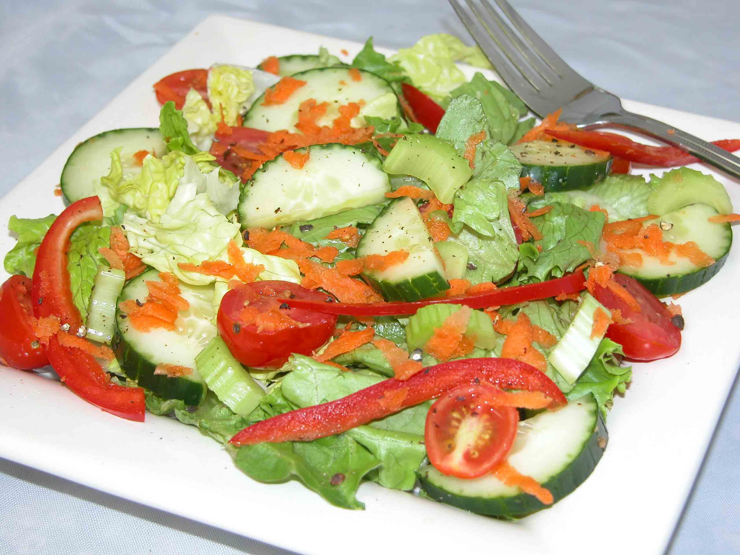 Clip Art Salad Winter Squash And Salad On