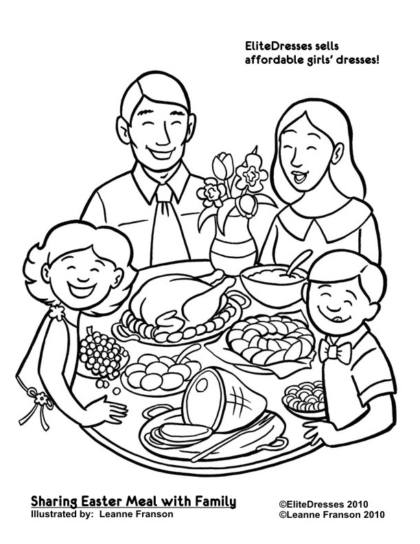 Free Eastercoloring Pages   Free And Printable  Coloring Easter