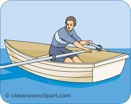 Row Boat Clipart Classroom Clipart