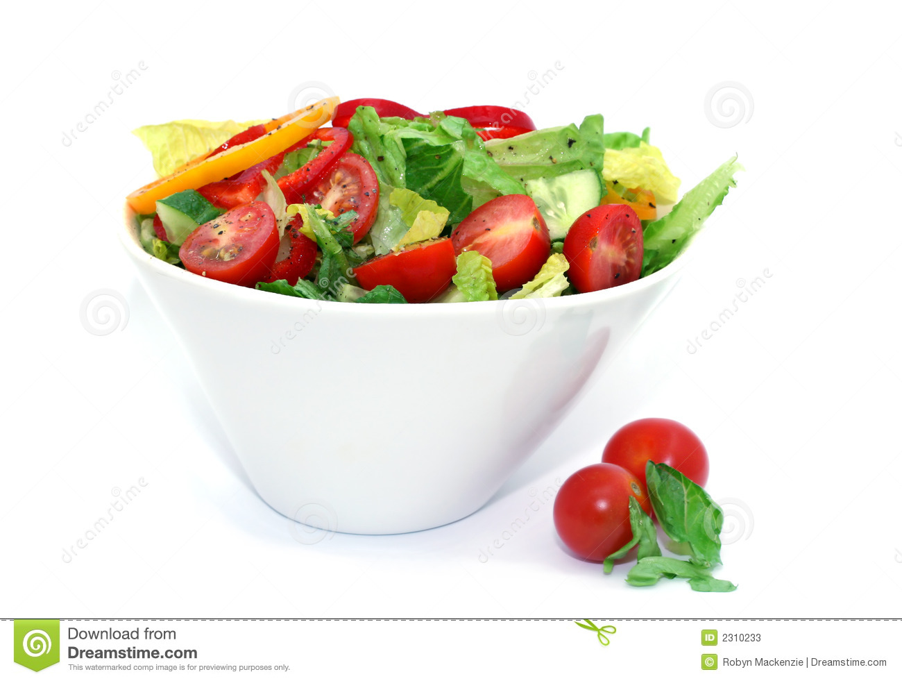 Tossed Salad Stock Photos   Image  2310233