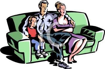 Woman Watching Tv Clipart   Clipart Panda   Free Clipart Images