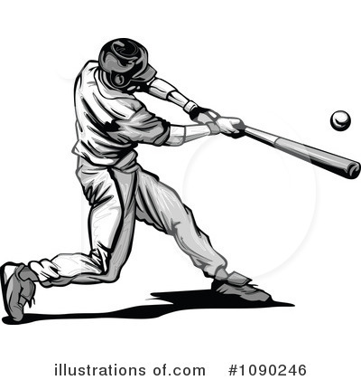 Baseball Clipart  1090246   Illustration By Chromaco