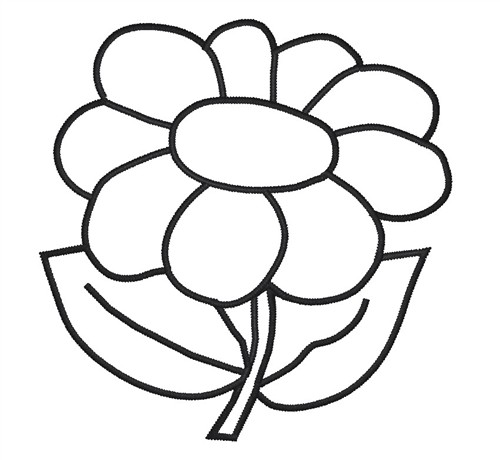 21 Flower Outlines Free Cliparts That You Can Download To You Computer