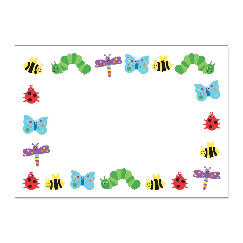 Cute And Colorful Bug Border   Clipart Panda   Free Clipart Images