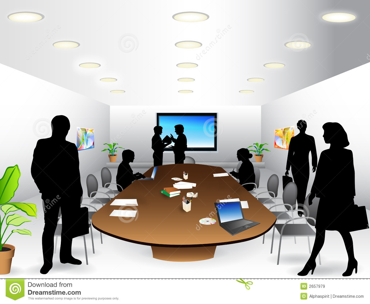 Royalty Free Stock Images  Business Meeting Room