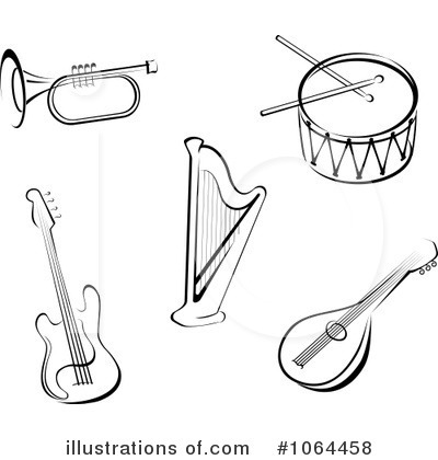 Com 1108720 Royalty Free Instruments Clipart Illustration