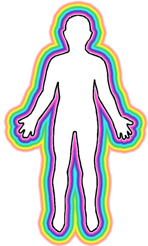 Outline Body Aura Png
