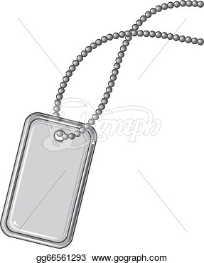 Tag Or Dog Tag Or Identity Plate Aluminum Plate Dog Tag Military