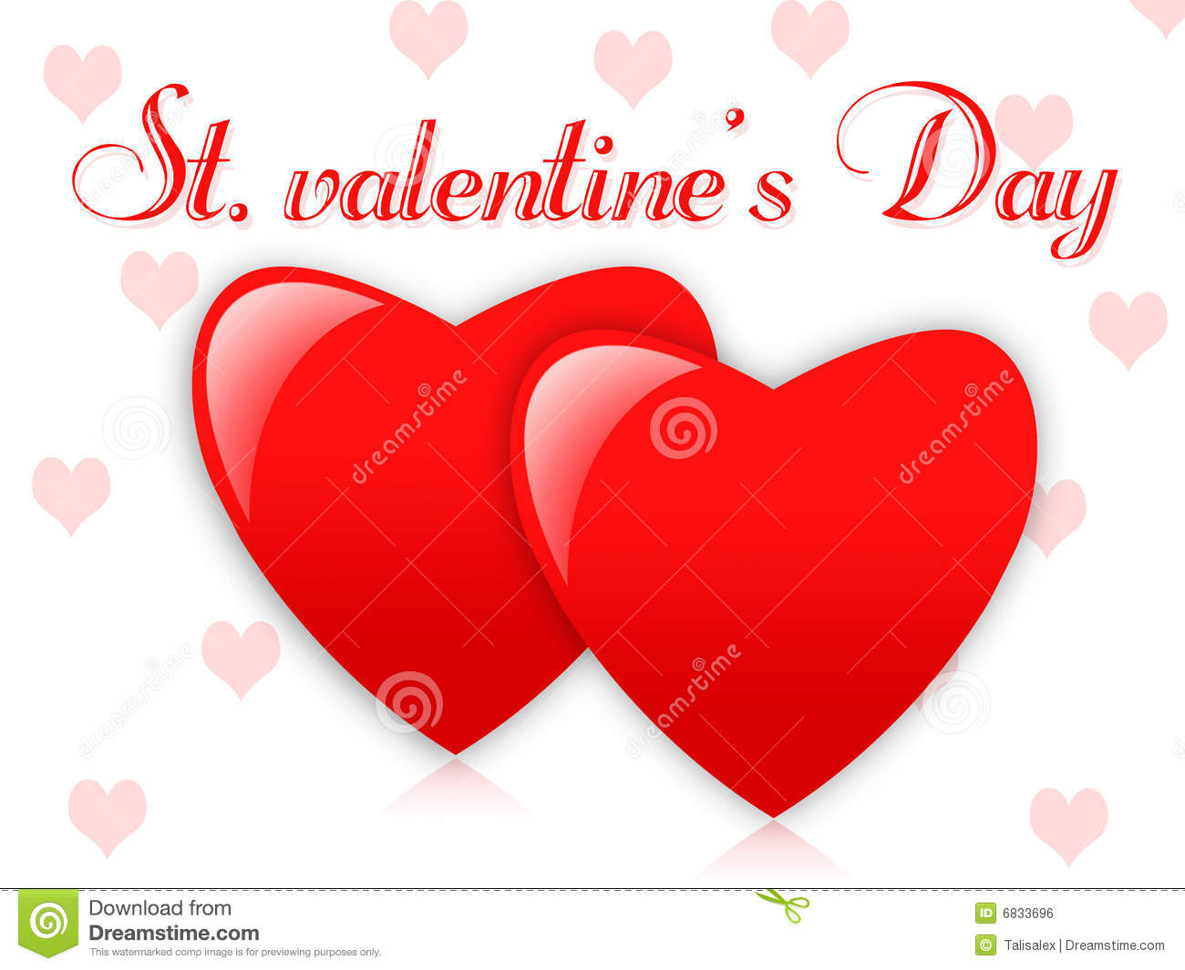St  Valentines Day Royalty Free Stock Image   Image  6833696