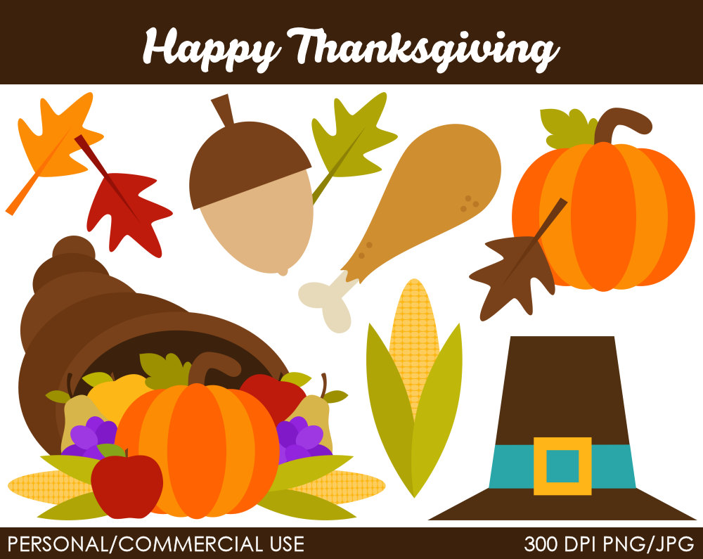 Happy Thanksgiving Cornucopia Clipart Happy Thanksgiving Clipart