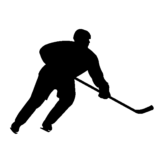 Hockey Player Silhouette Clip Art   Clipart Best   Clipart Best