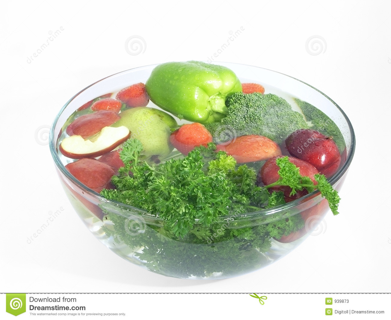 Vegetables And Fruits In Clear Wash Bowlclick The Below Links To View    
