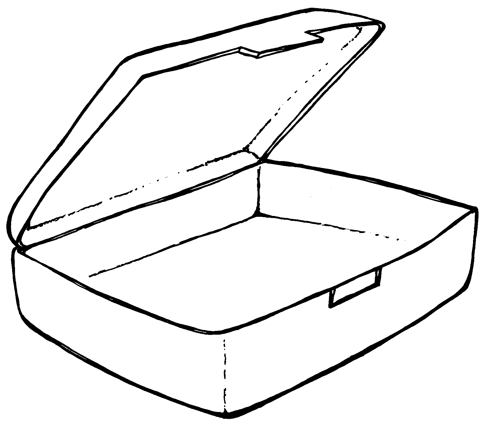 Coloring Pages Of Healthy Lunchbox
