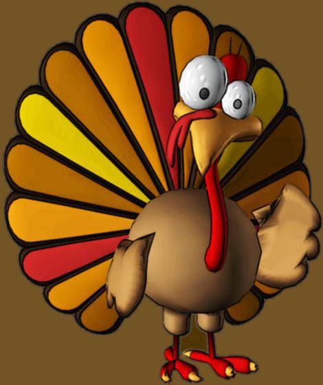 Funny Thanksgiving Clip Art Picture Turkey   Clipart Holidays