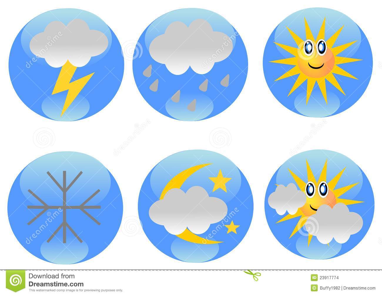 Weekly Weather Forecast Clipart Weather Forecast Icons