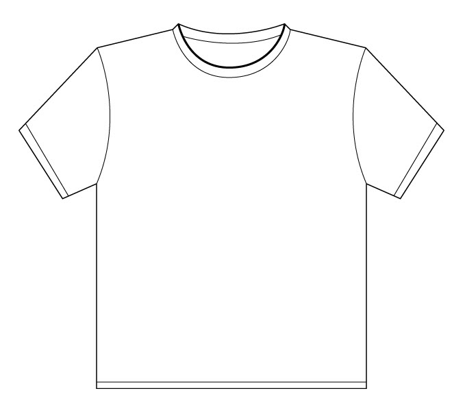 13 T Shirt Drawing Template Free Cliparts That You Can Download To You