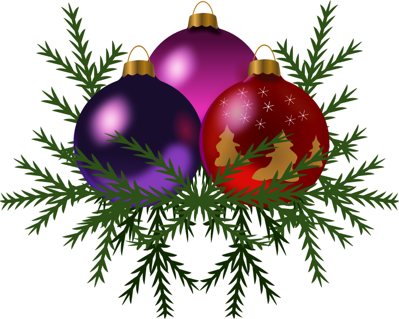 Christmas Ornaments Clip Art   Images   Free For Commercial Use