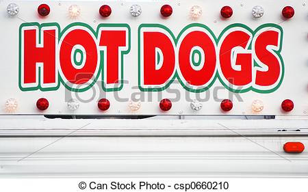 Stock Photo   Hot Dogs Sign   Stock Image Images Royalty Free Photo