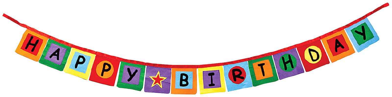 Happy Birthday Banner Clipart   Clipart Panda   Free Clipart Images