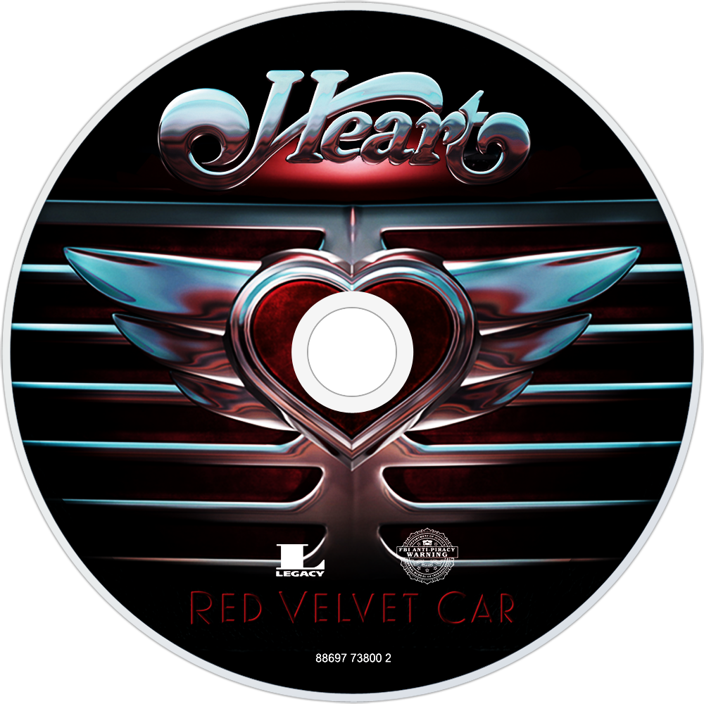 Heart Red Velvet Car Cd Disc Image
