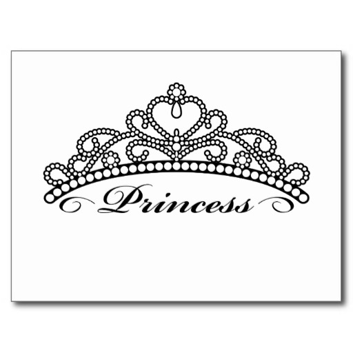 Princess Crown Clipart Black And White Black Princess Crown Clip Art