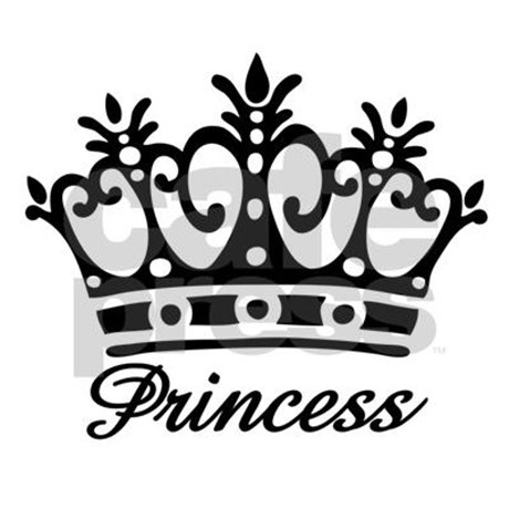 Tiara Clip Art Black And White Princess Crown Drawing In