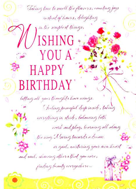 Consider Happy Birthday Cards As A Present   Birthday